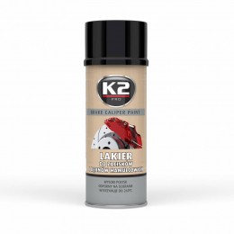 Bremžu suporta krāsa - Melna Black - K2 - 400ml - aerosols - Brake Caliper Paint